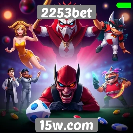 Jogos populares disponíveis no portfólio da 2253bet